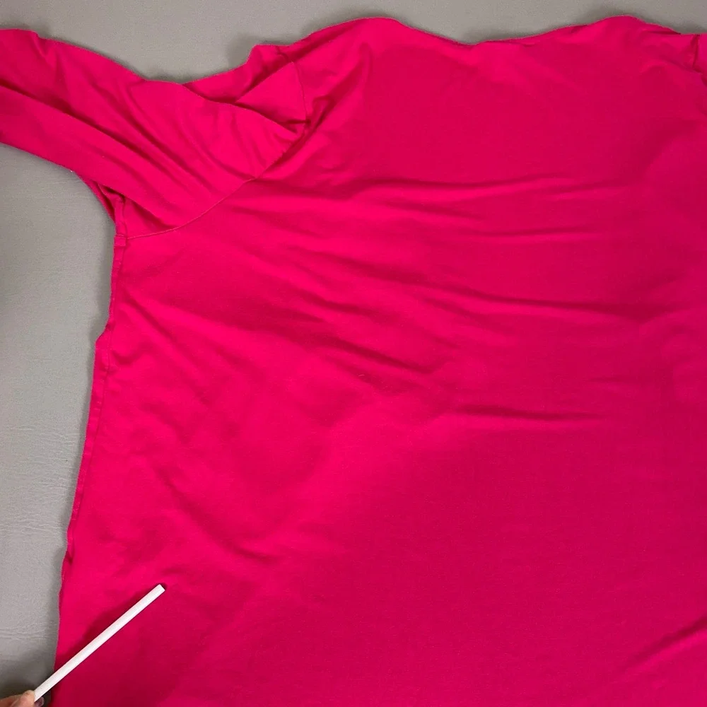 Jessica London Cardigan Sweater Women's Plus Size 30/32 Pink Open Front Rayon **